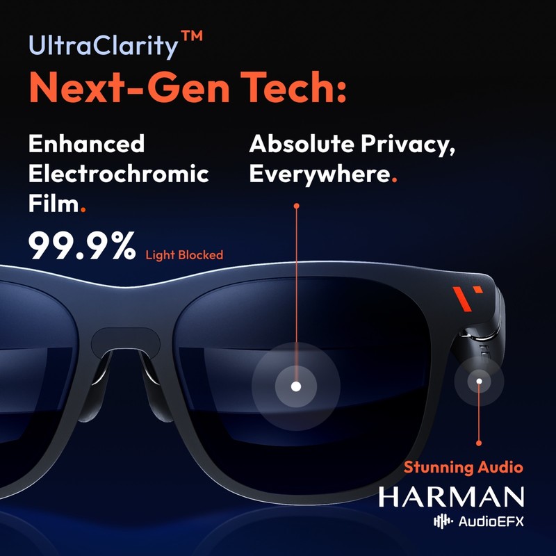 VITURE Pro XR/AR Glasses - 135" 120Hz 1000Nits UltraClarity Display (Very Good) gallery