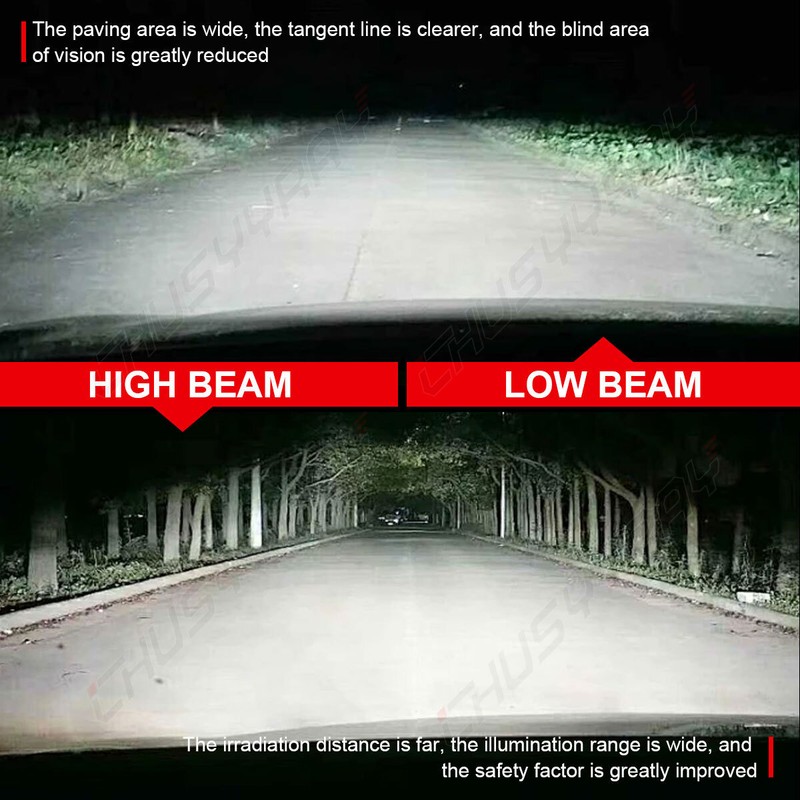 For Toyota Tundra 2000-2006 2x H4 White 10000LM LED Headlight Bulb Hi/Lo Beam gallery