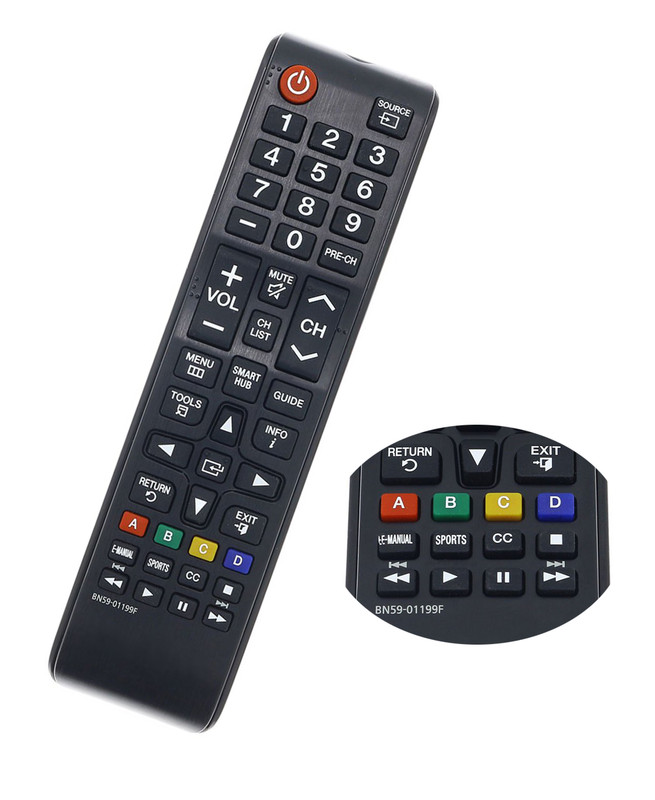 Remote Control BN5901199F BN59-01199F replace for Samsung LED LCD HDTV Smart TV