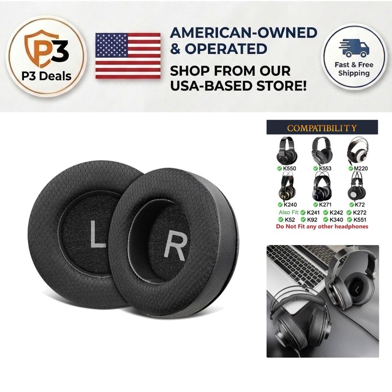 Mesh Earpads for AKG K Series – Reinforced Design for Lasting Comfort and Sound