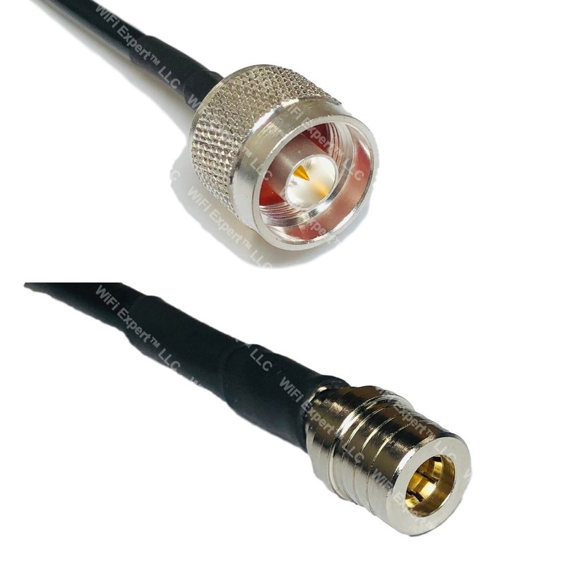 RFC240UF N MALE to QMA MALE RF Cable FAST-SHIP LOT