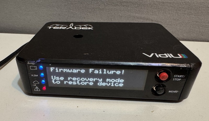 Teradek VidiU 4G Streaming Device H.264 Encoder Live Streaming W/ Power Supply gallery