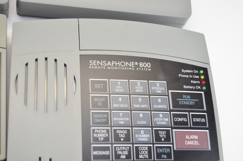 Lot of 5 Sensaphone 400 And 800 Remote Monitoring System 1 power supply - PARTS gallery