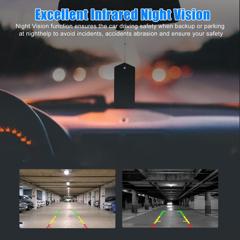 170° Car Rear View Backup Camera Reverse Parking Cam Waterproof HD Night Vision gallery