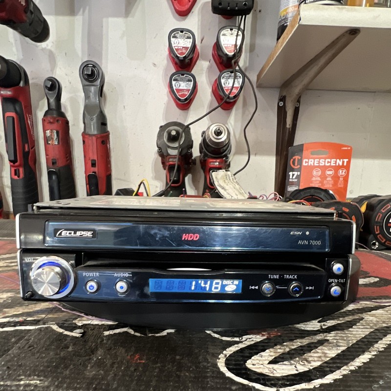 Eclipse AVN7000 GPS Navigation DVD Player HDD 1 DIN In-Dash 7in Screen