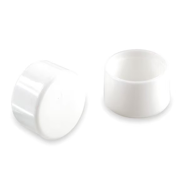Manufacturer Varies Protective Leg Tips,Slip-On,Round,PK24 6J591 Manufacturer