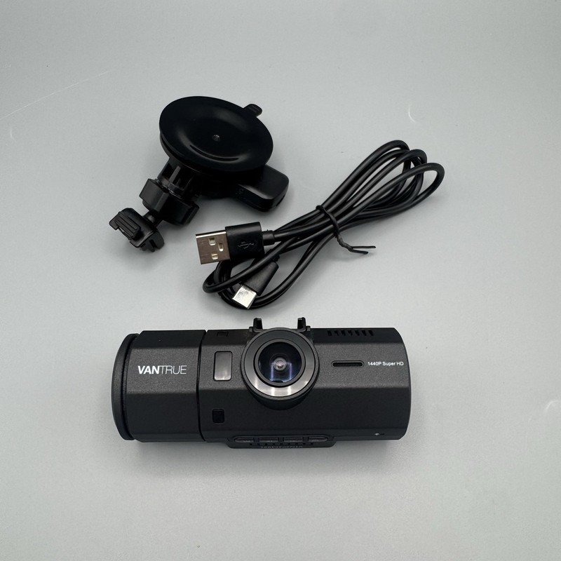 Vantrue N2 Pro Dual Dash Cam (Front & Interior) – Used – Tested: WORKS