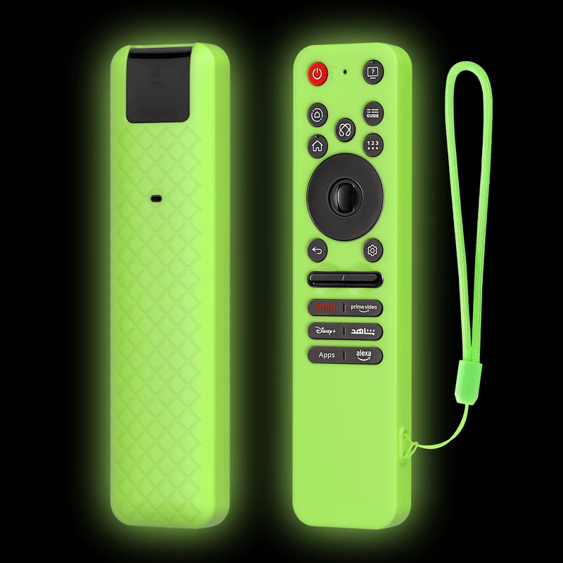Green Glow in the Dark Silicone Case For LG MR25GA High Quality Protection Grip