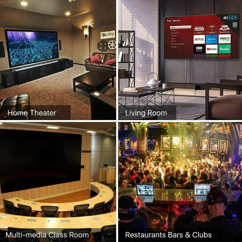 8 Port HDMI Splitter 1 in 8 Output 1 to 8 Video Splitter Ultra 4K 3D 1080P Hub gallery