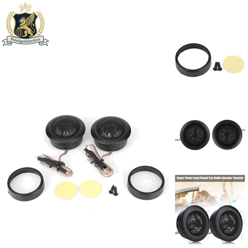 Compact 2 Inch Car Tweeter Pair – Durable and Easy to Install for Music Lovers