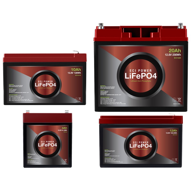12V 5AH/10AH/12AH/20AH LiFePO4 Rechargeable Battery LFP Lithium Iron Phosphate