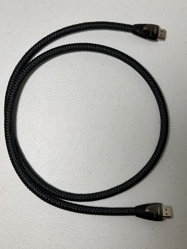 AudioQuest Carbon HDMI Cable 1M 3.3ft Braided High Speed HDMI Cable gallery