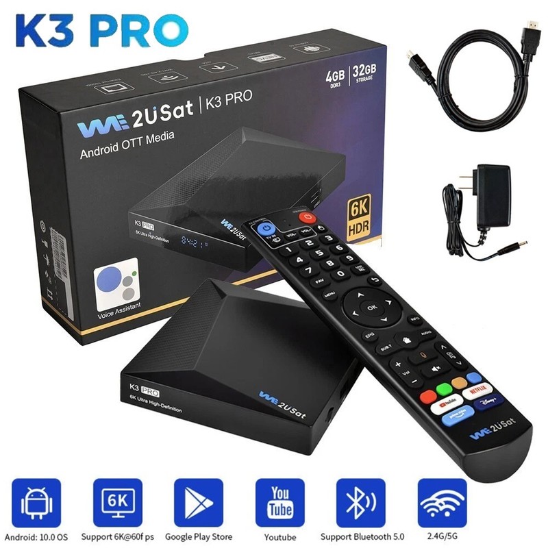 NEWEST SUPER BOX S6 MAX/V See Box V6 PLUS/WE2USAT K3 PRO 6K Smart TV Box WIFI 6