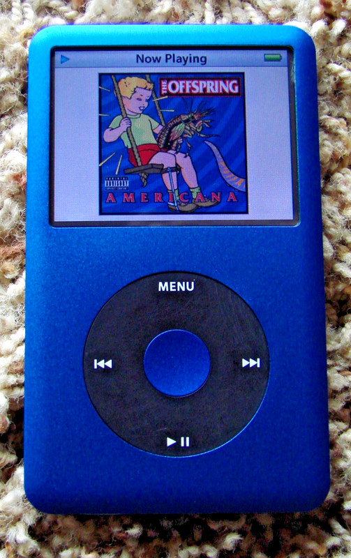 APPLE IPOD CLASSIC 5TH GEN WOLFSON DAC 128GB SD SSD METAL FRONT 650mAh BATTERY