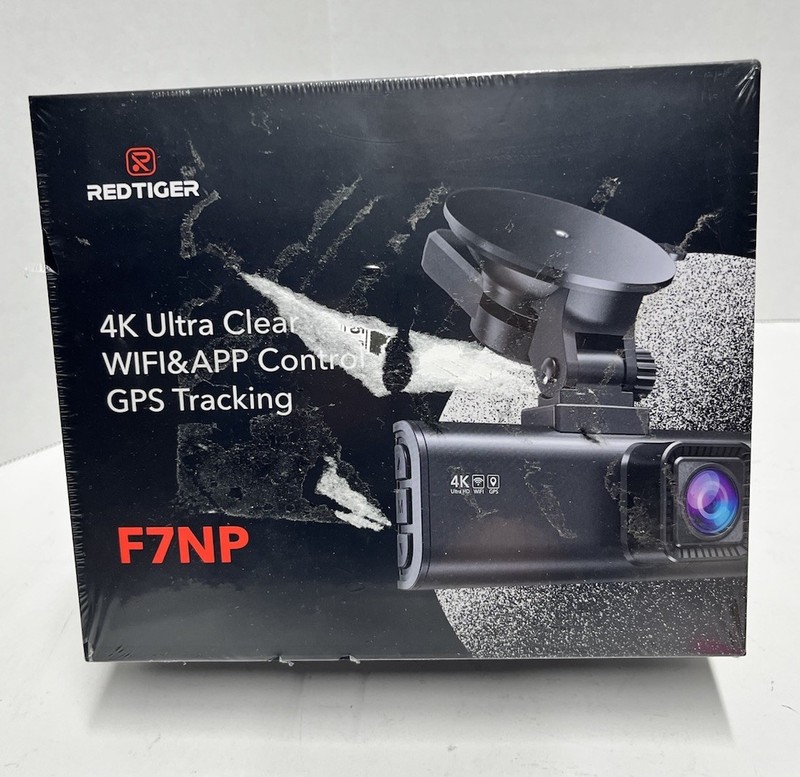 NEW Red Tiger F7NP 4K Ultra Clear WIFI & APP Control GPS Tracking Cam SEALED