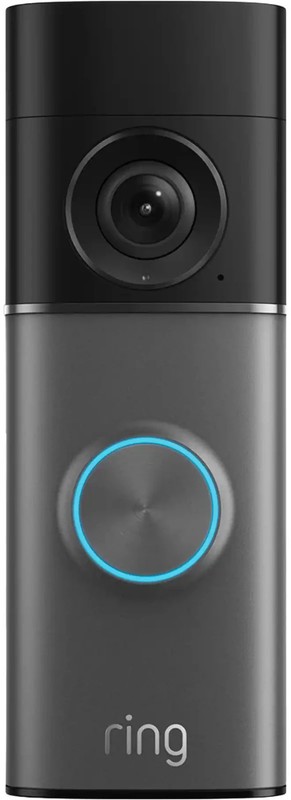 Ring Wired Doorbell Pro (3rd Gen) with Retinal 4K Camera (Deep Silver)
