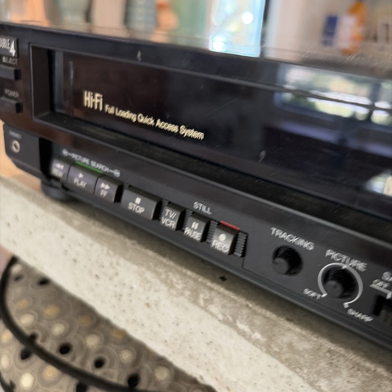 VINTAGE Rare Toshiba m-9485 VIDEO CASSETTE RECORDER No Remote Tested Free Ship gallery