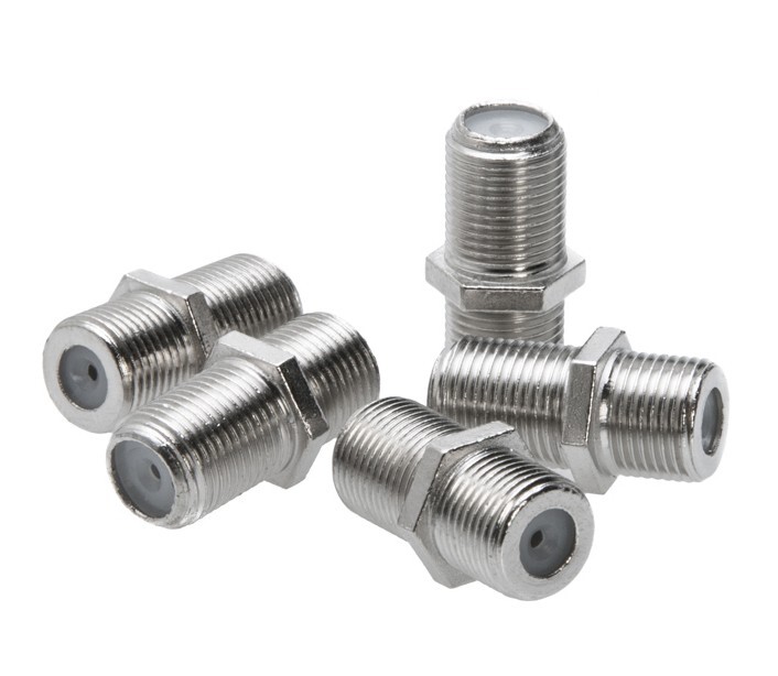RG6 RG59 Female to Female Coax Coupler 1 GHz F-Type F81 Barrel Coax Adapter LOT