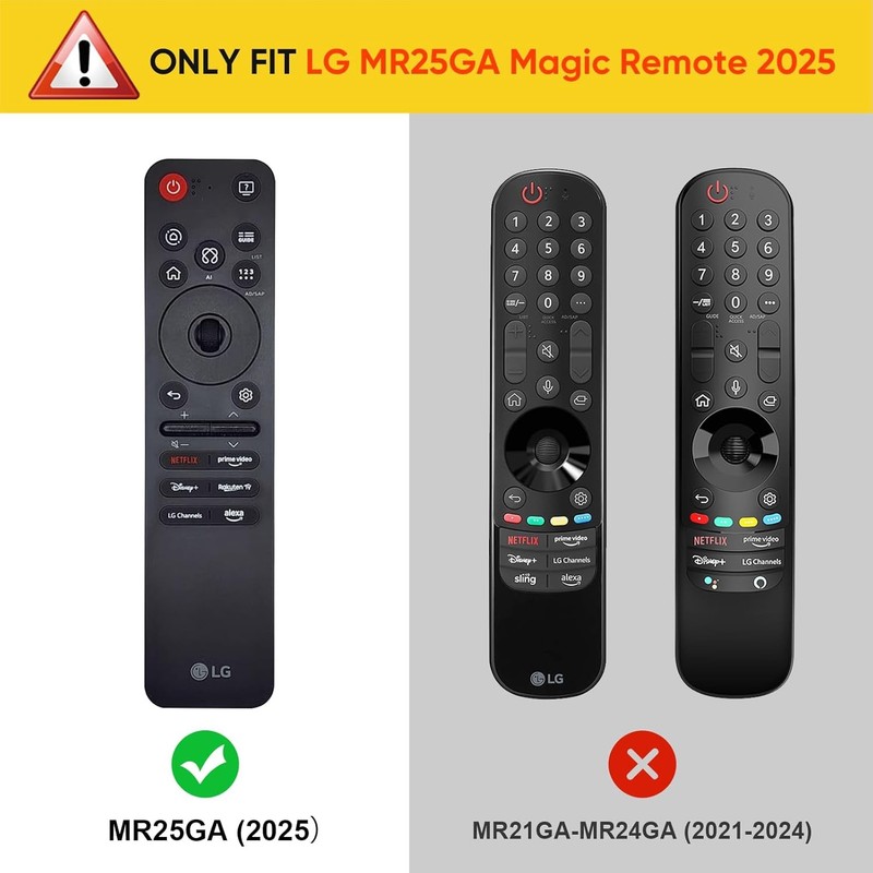 Silicone Case for LG MR25GA Remote Control Anti Slip Shockproof Protective Cover gallery