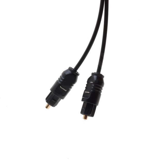 2-Pack - 3FT Toslink Digital Optical Audio Cable SPDIF Fiber Optic Sound Cord gallery