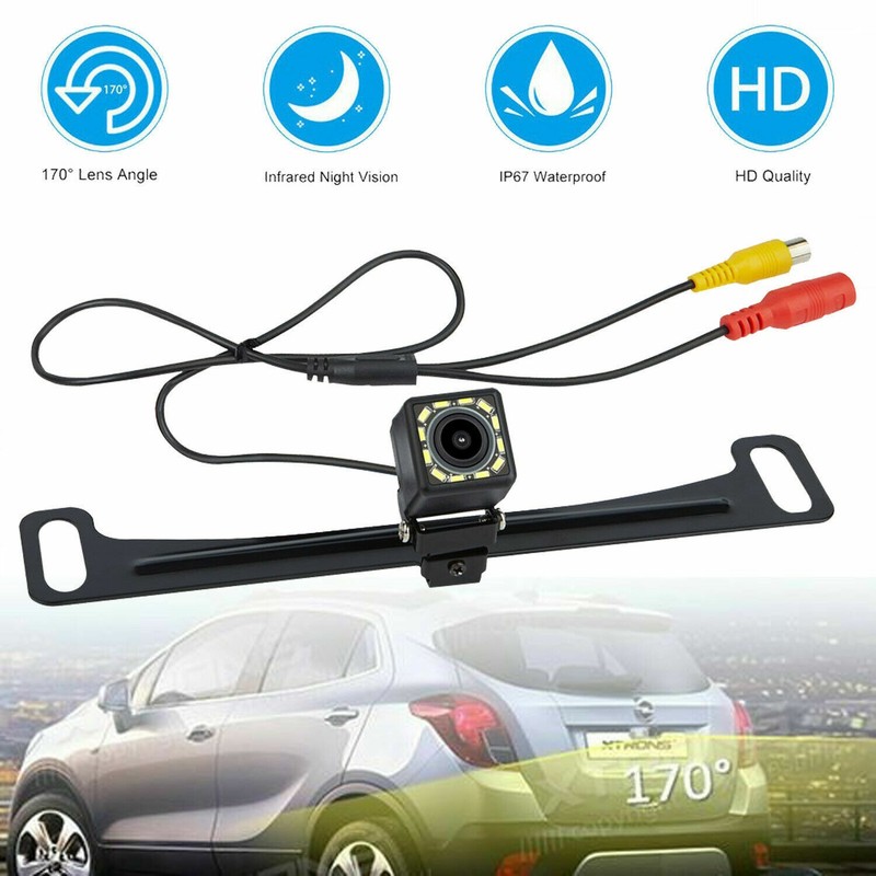 Parking Camera Wide 170° Waterproof Night Vision Car Rear View Reverse Backup US gallery