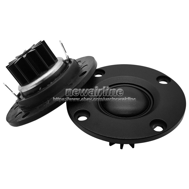 2x 2″ inch 6Ohm 30W Silk Film Tweeter Treble Speaker High-pitched Loudspeaker