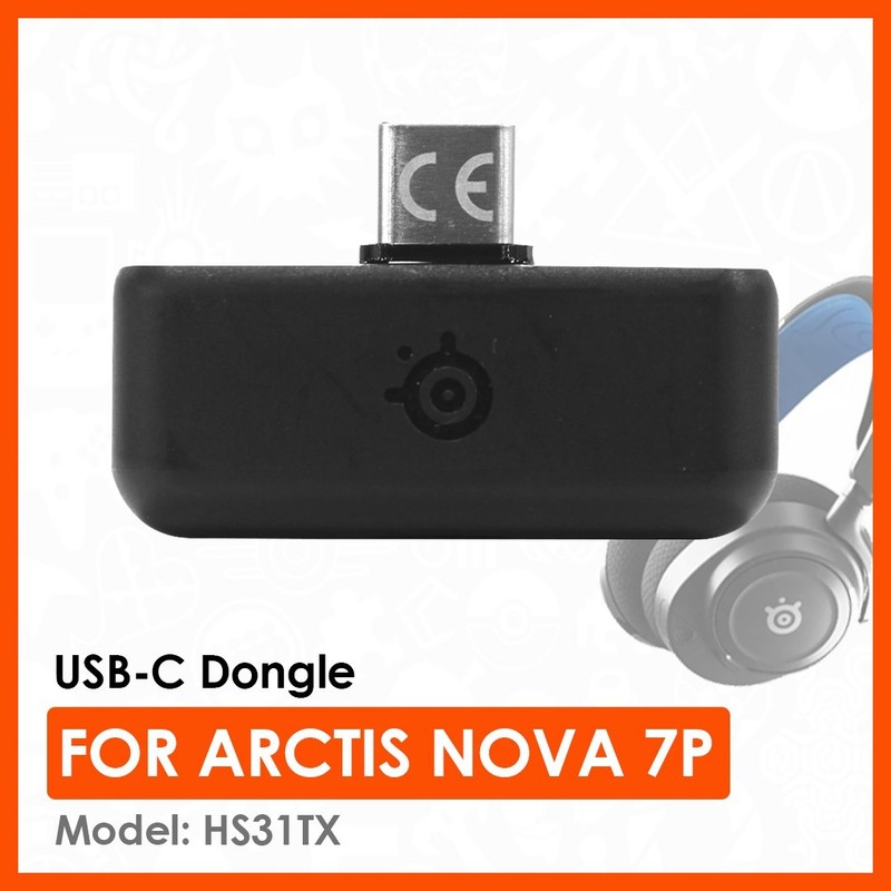 Genuine OEM SteelSeries USB-C Dongle MPN: HS31TX for SteelSseries Arctis Nova 7P