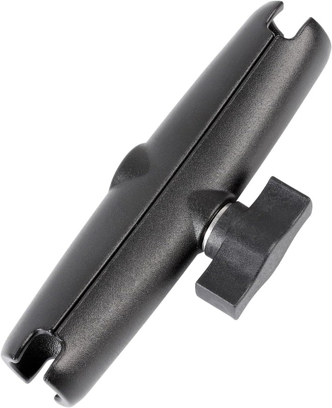 RAM Mounts RAM-B-201U-C Long 5.91 Aluminum Dual Socket Arm for 1 Ball Size