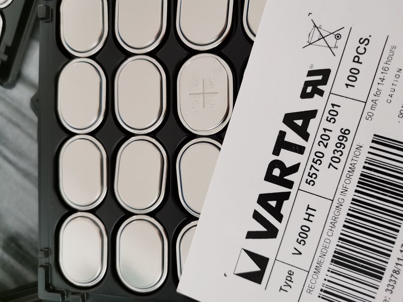 1pcs VARTA V500HT NiMH Battery 5183454AA 55750201501 600mAh 1.2V gallery