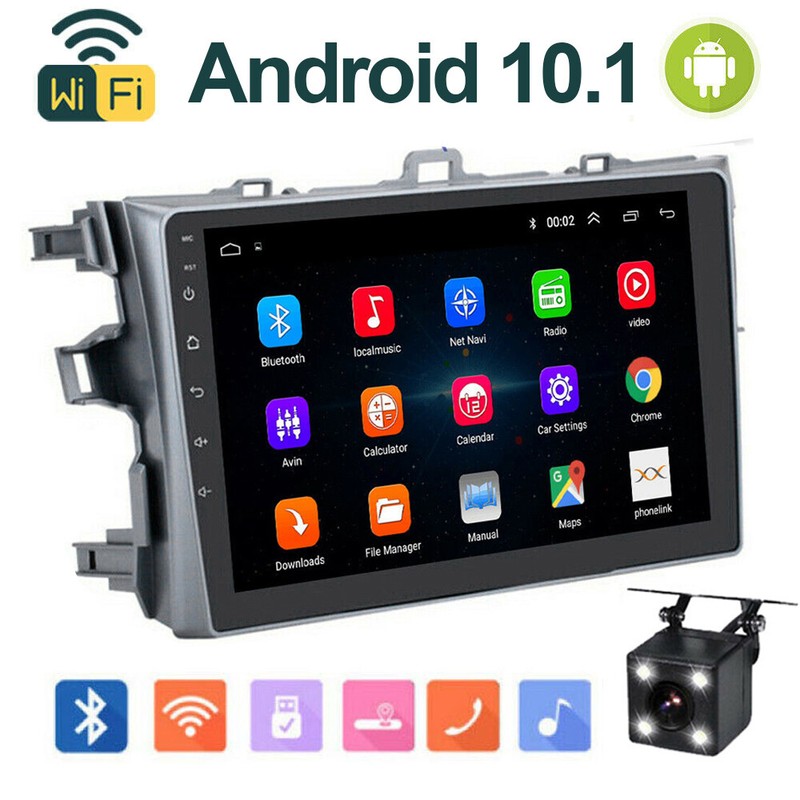Touch Screen For Toyota Corolla 2006-2012 GPS WIFI Android 10.1 Car Stereo Radio