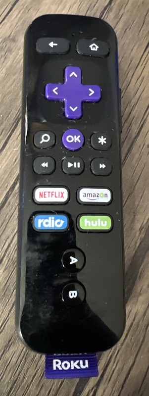 Roku RC35 Streaming Remote Control Netflix Roku 2 Roku 3 Rare