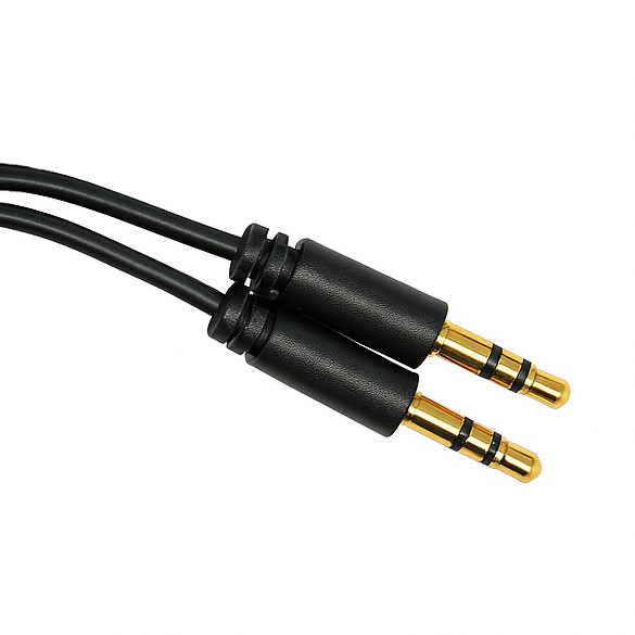 3.5mm 3FT Audio Stereo Male to Male Cable AUX Headphone Stereo Cord gallery
