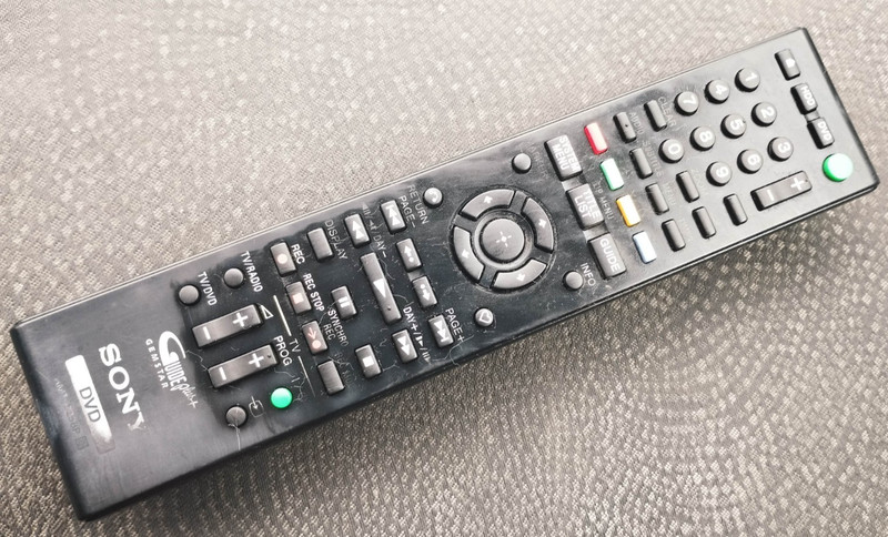 Sony RMT-D258P DVD HDD Remote Control For RDR-DC105 DC200 DC100 HXD 1090 DC205