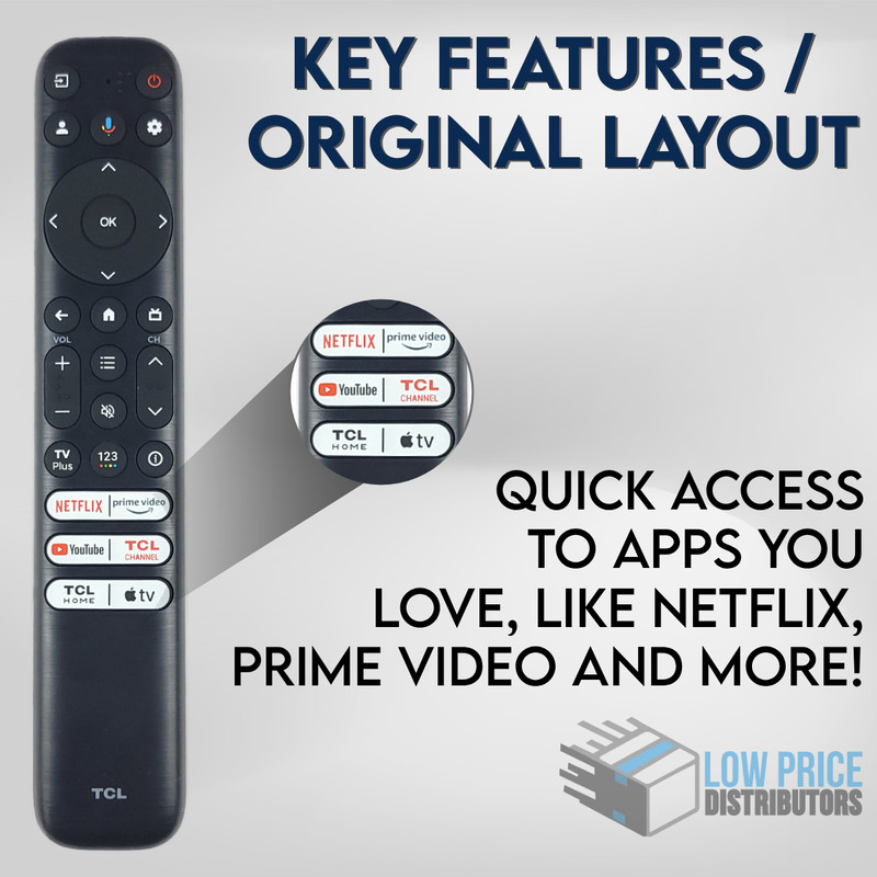 New Genuine TCL Voice Remote RC923 for Google TV Q650G Q750G QM850G S450G Series gallery