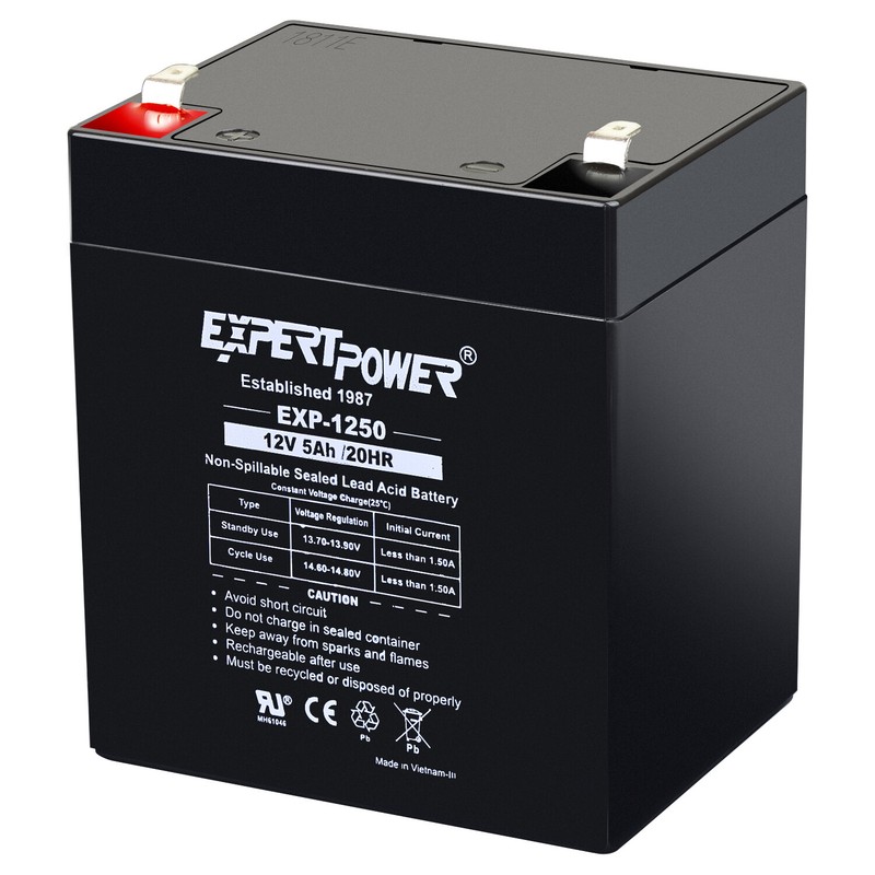 ExpertPower Sealed Lead Acid Battery - 12V 6V 20Ah 18AH 12AH 10Ah 9AH 7AH 5AH gallery