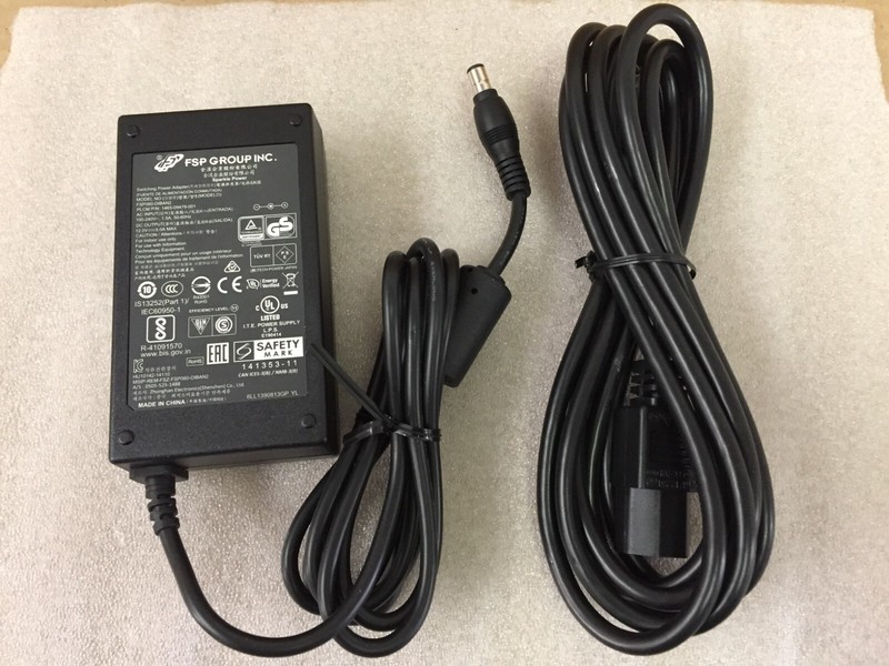 New Genuine FSP FSP060-DIBAN2 AC Power Adapter Supply 12V 5.0A 60W OEM w/PC