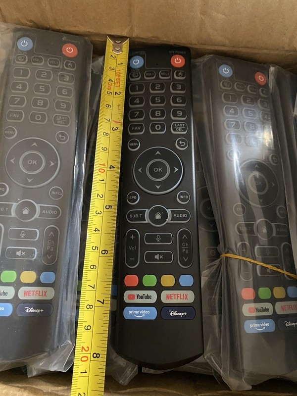 Universal Backlit Bluetooth Voice Remote. vSeeBox, MAGAbox, SuperBox, Supercaja gallery