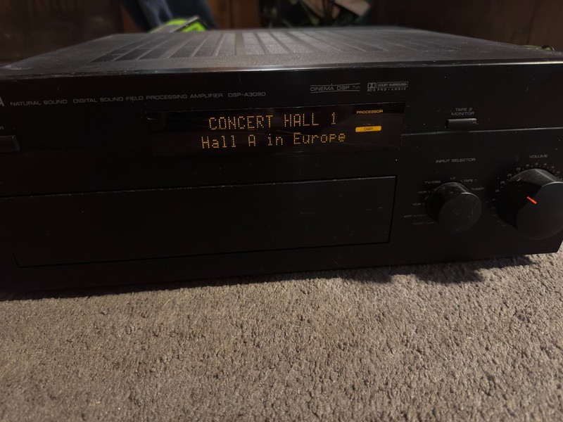 Yamaha DSP-A3090 THX AV Receiver Dolby Digital AC-3, Cinema DSP, Manuals tested