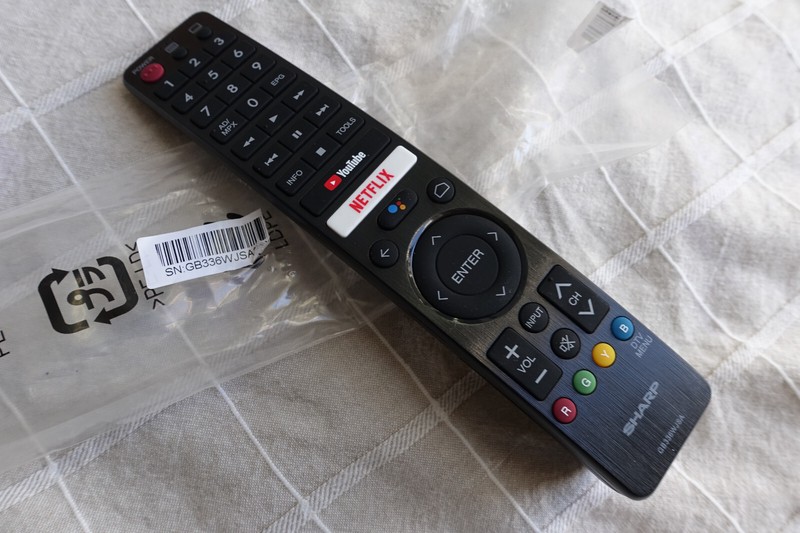 New Original GB336WJSA Voice Remote Control for SHARP AQUOS Smart TV