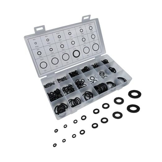 1 Pack 300 Pcs Car Sealing O-Ring, Auto O-Ring Assortment Kit Set,18 Sizes of