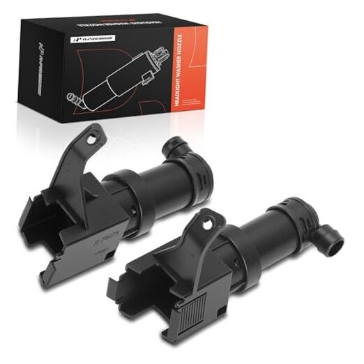 Set of 2 Front Left & Right Headlight Washer Nozzle Compatible with Lexus