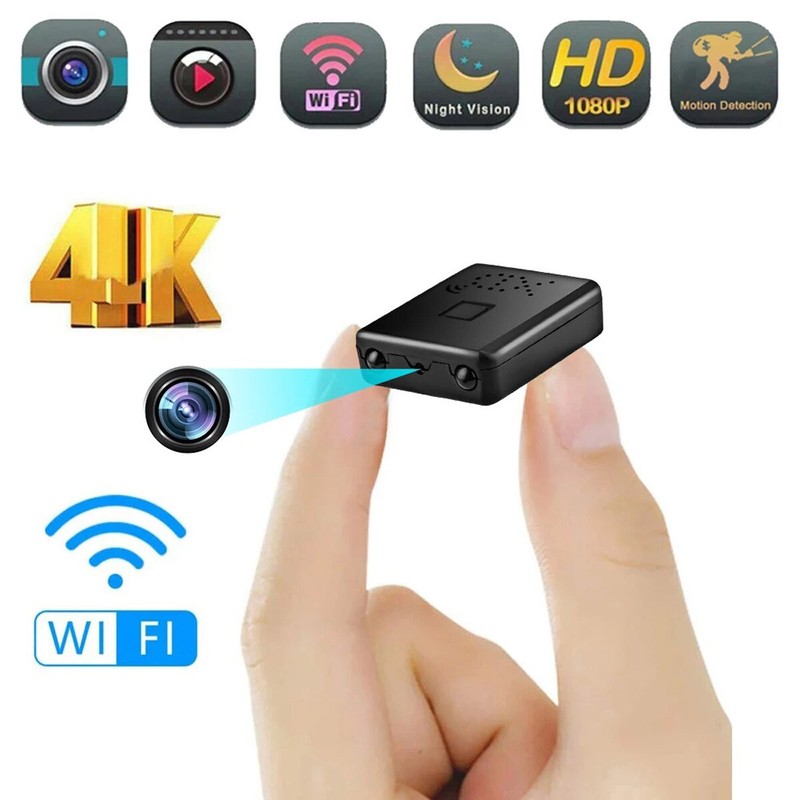2025 Smart Mini WiFi Camera Wireless 1080P HD Night Cam w/Battery Home Security