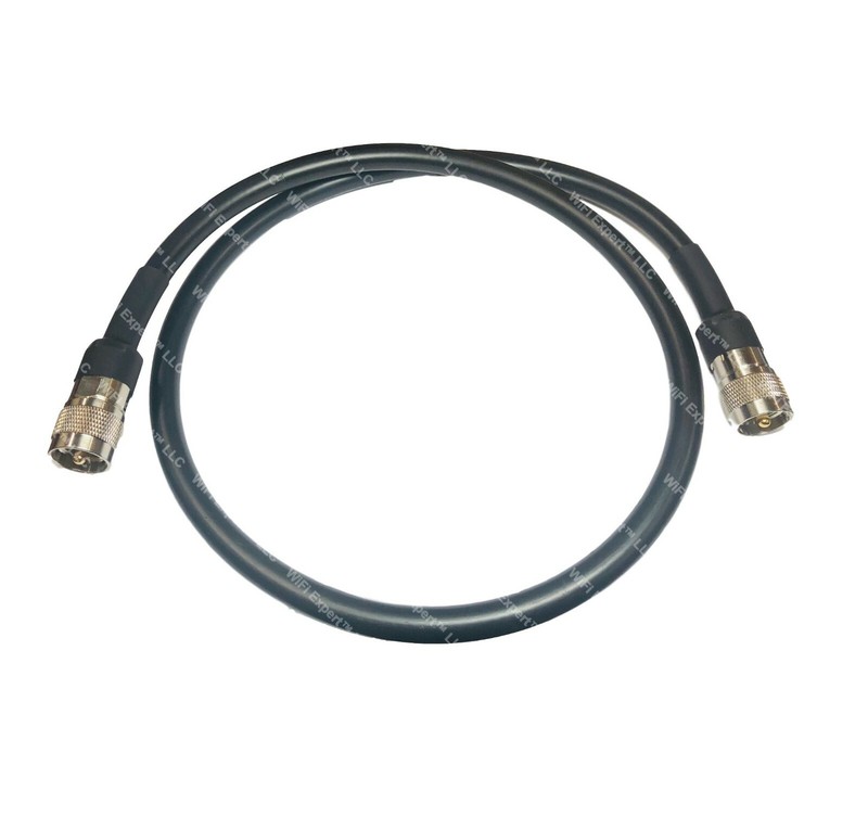 1-100′ RFC400 Antenna Jumper Patch Coax Cable PL259 Connectors CB HAM RF GPS LOT