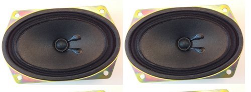 1 PAIR – SHARP 3×5″ FULL RANGE REPLACEMENT SPKR 5WATT-16OHM # Z1208P-14WA-PAIR