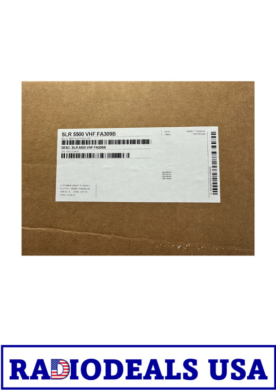 Motorola NEW SLR5500 VHF Base Station Only - MDR10JCGANQ1AN - 1 PC gallery