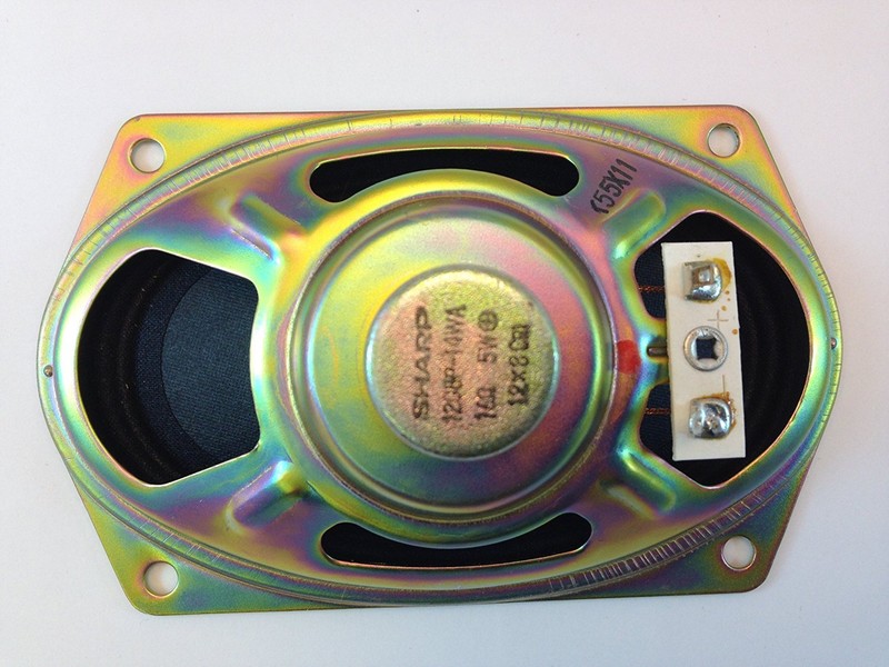 1 PAIR - SHARP 3x5" FULL RANGE REPLACEMENT SPKR 5WATT-16OHM # Z1208P-14WA-PAIR gallery