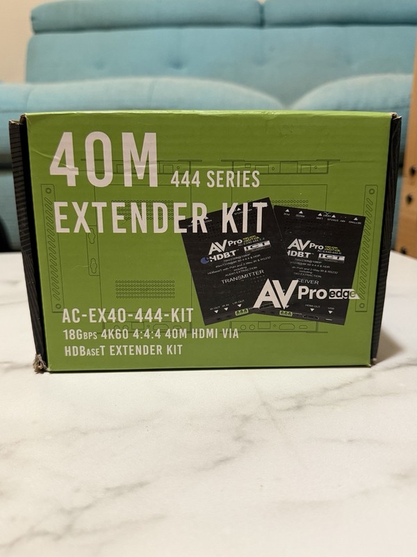 AV Pro Edge AC-EX40-444-PLUS-KIT 40M 18Gbps HDBaseT Extender