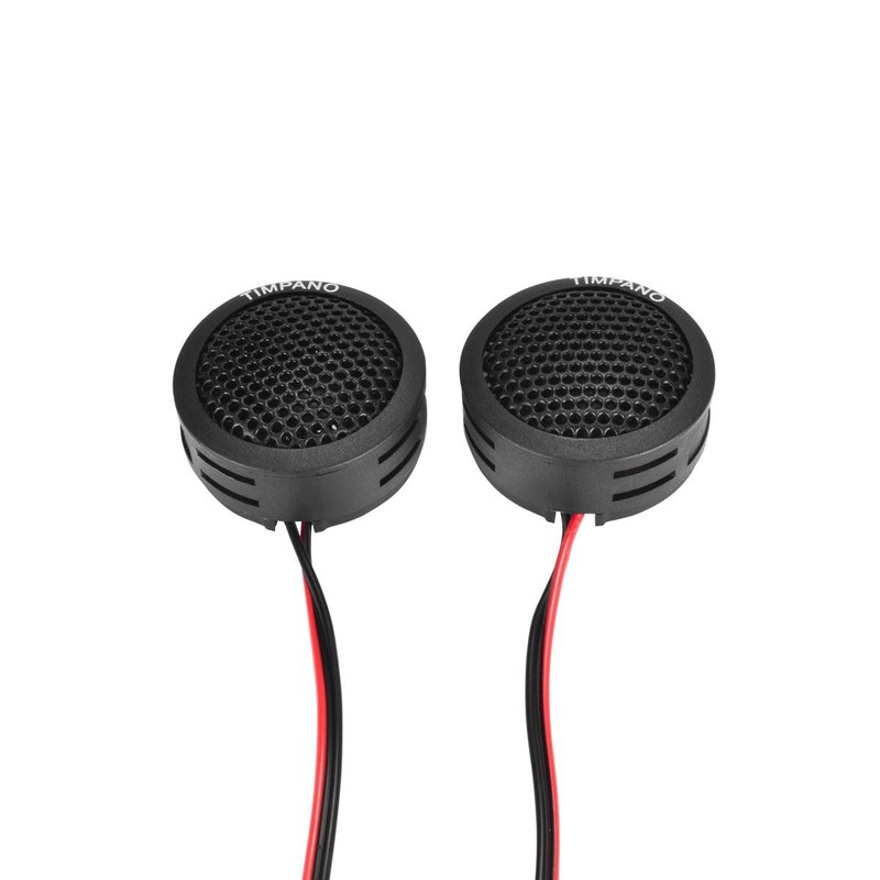 TPT-ST1 Dome Tweeter, 1 Inch Tweeter Set for Car Audio, Angle or Surface Moun…