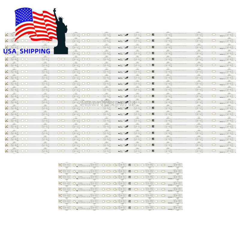 KDL-75W850C 750TV07 V1 750TV08 V1 Backlight Strips Full Set (28) KDL-75W855C