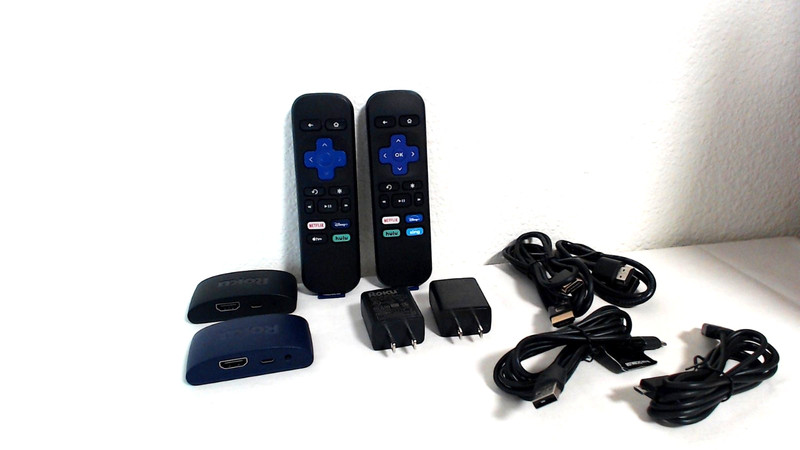 Lot of 2 Roku Express HD Streaming Players (3930X & 3960X) with Remotes